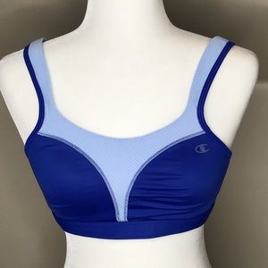 Champion Sports Bra EUC 34C Blue
